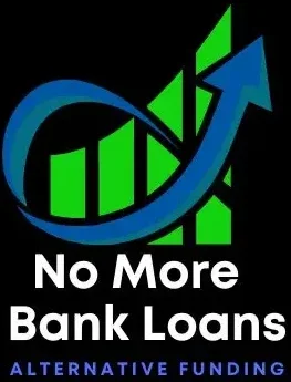 Logo with upward arrow and green bars representing growth for No More Bank Loans.
